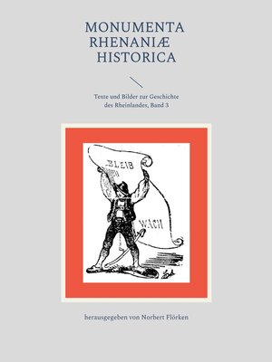 cover image of Monumenta Rhenaniae Historica